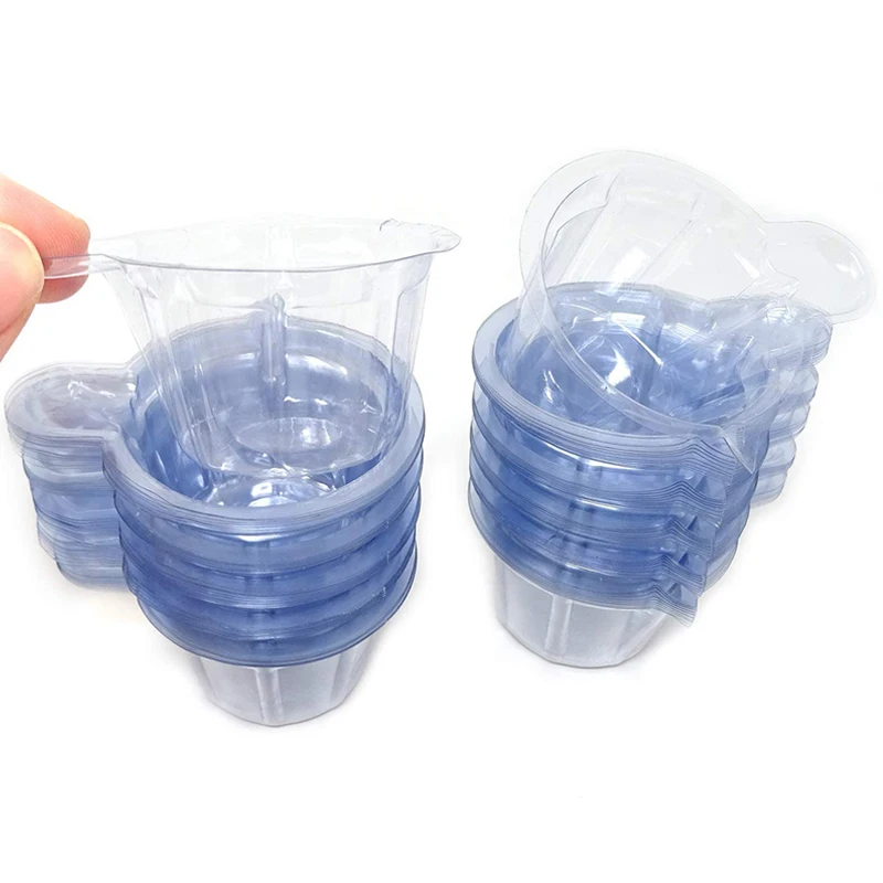 10-100Pcs 40ML Plastic Disposable Cups Epoxy Resin Mixing Cups Silicone Resin Mold Kit For DIY Epoxy Resin Jewelry Making
