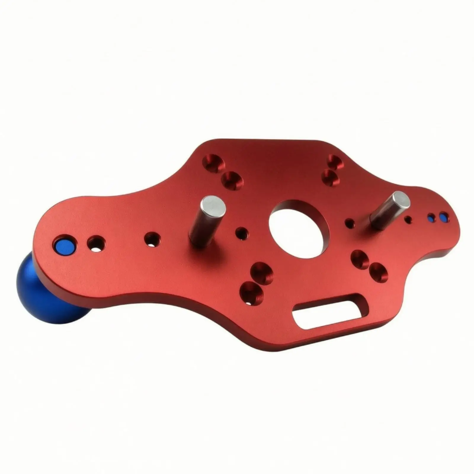 Aluminium Alloy Router Base Plate Versatile Fit Machined Cutouts Trim Router Accessories for DIY Woodworking