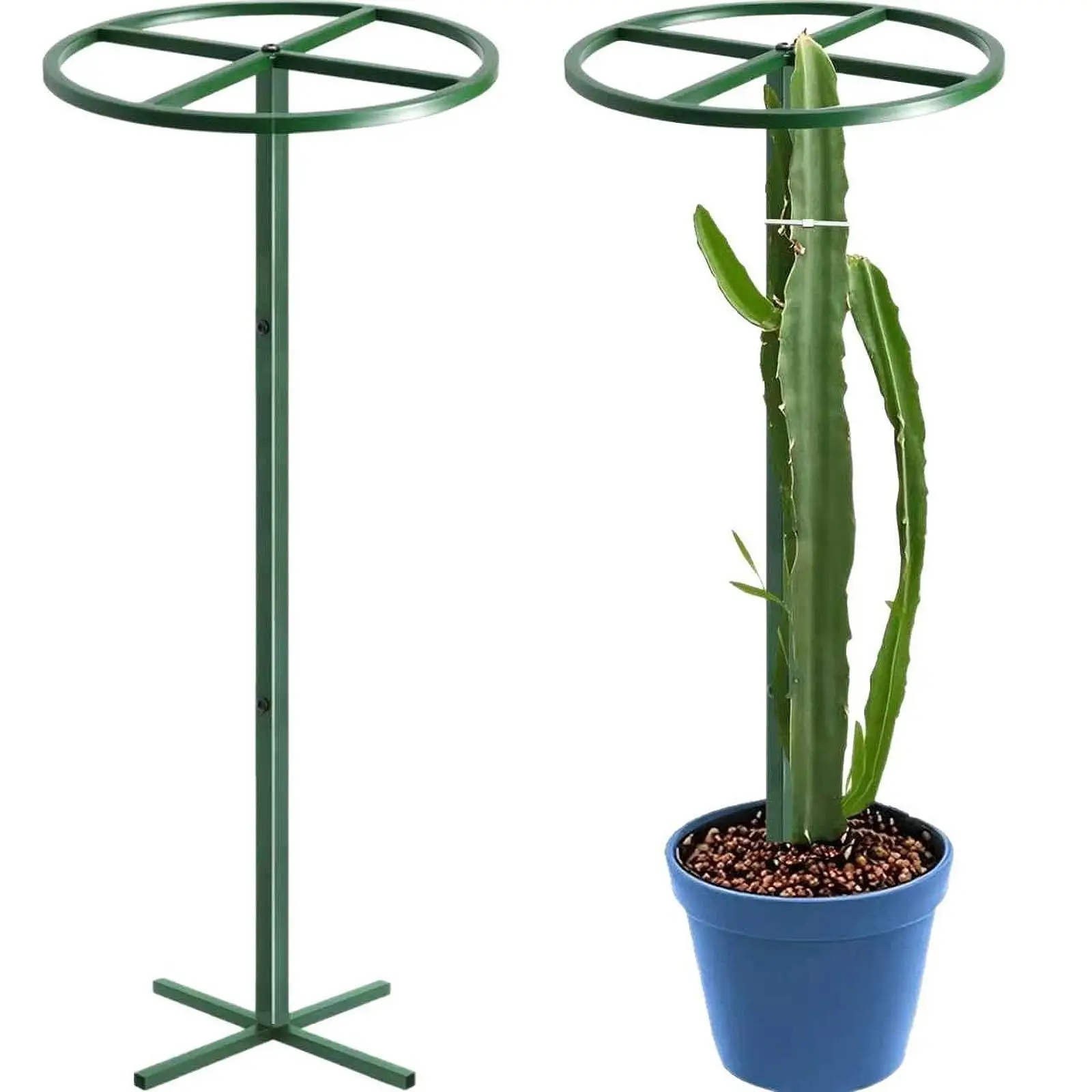 Garden Trellis Plant Support Rack Cage Easy Assembly Versatile Metal Fence Panel for Flower Bed Climbing Plants