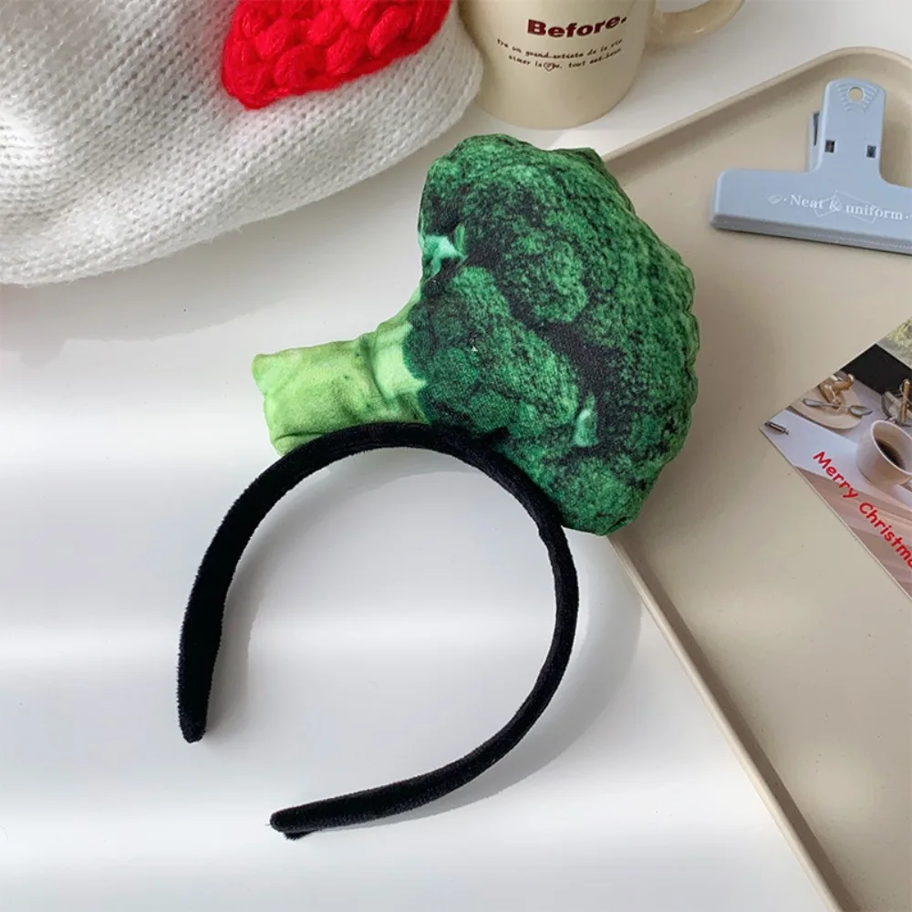 

Cute Kawaii Simulated Food Hair Hoop Headwear Korean Style Fruits Headband Tomato Banana Vegetable Hair Bands Female/Girls