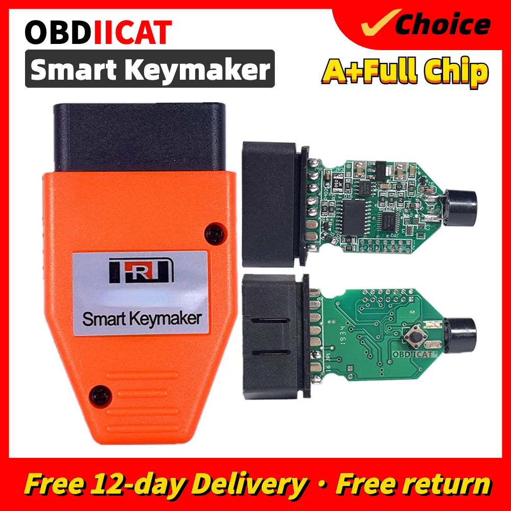 A+ Quality OBDII Smart Key Maker OBD and 4C Chip 4D Chip OBD 2  TRANSPONDER Key Programmer For To-yota Inspection Tools