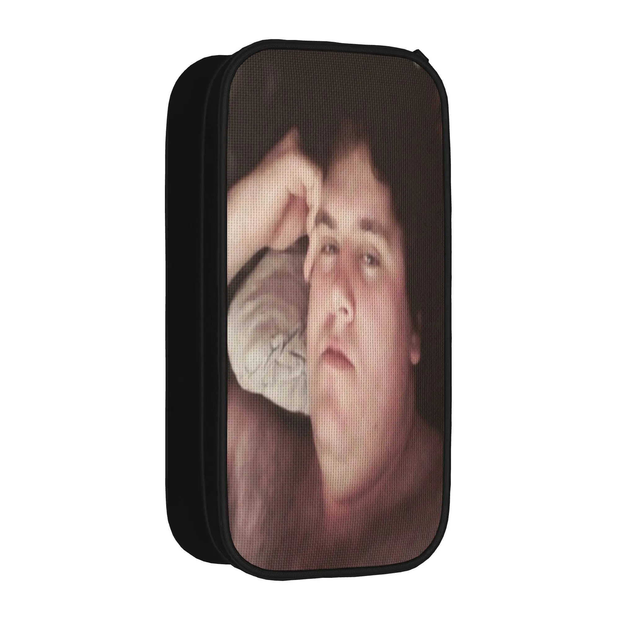 Cute Pencil Case Drachenlord Meme Poster Rainer Winkler Pencil Pouch  School Pencil Cases Girls Boys Canvas Graphic Supplies