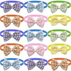 50/100pc Paid Style Dog Bowtie Cute Small Dog Cat Bow Tie Neckties For Dogs Pets Bows For Dog Grooming Accessories Pet Supplies