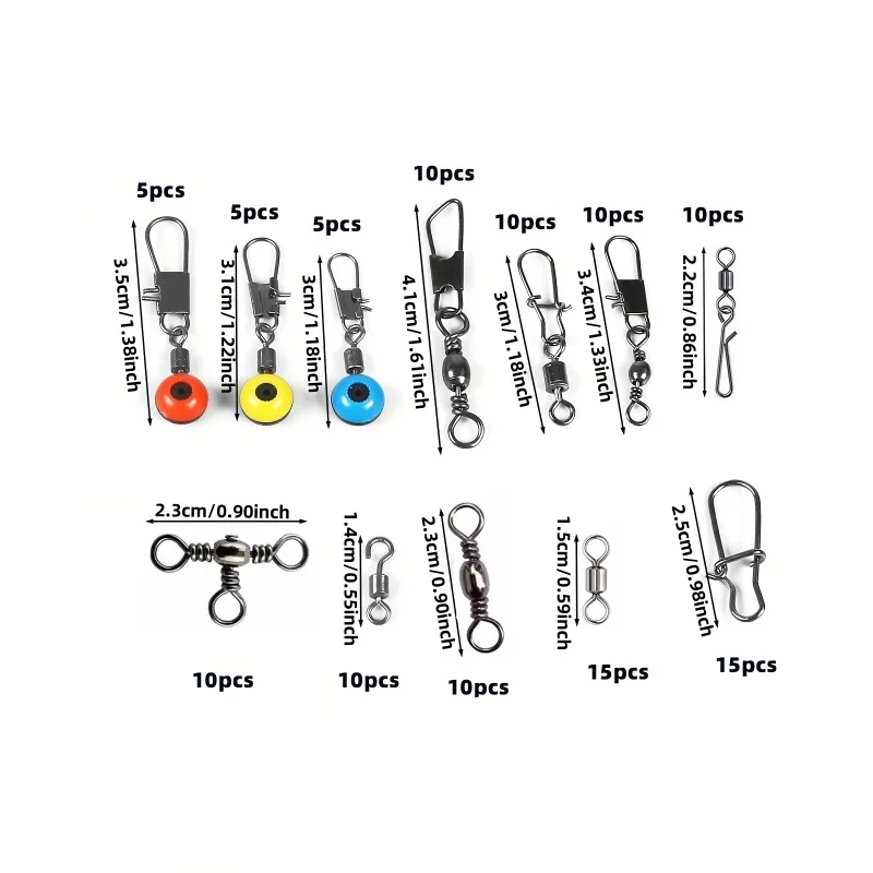 115-visserijconnectorset, snelwisselspinner, snelwisselspinner, snelwisselspinner