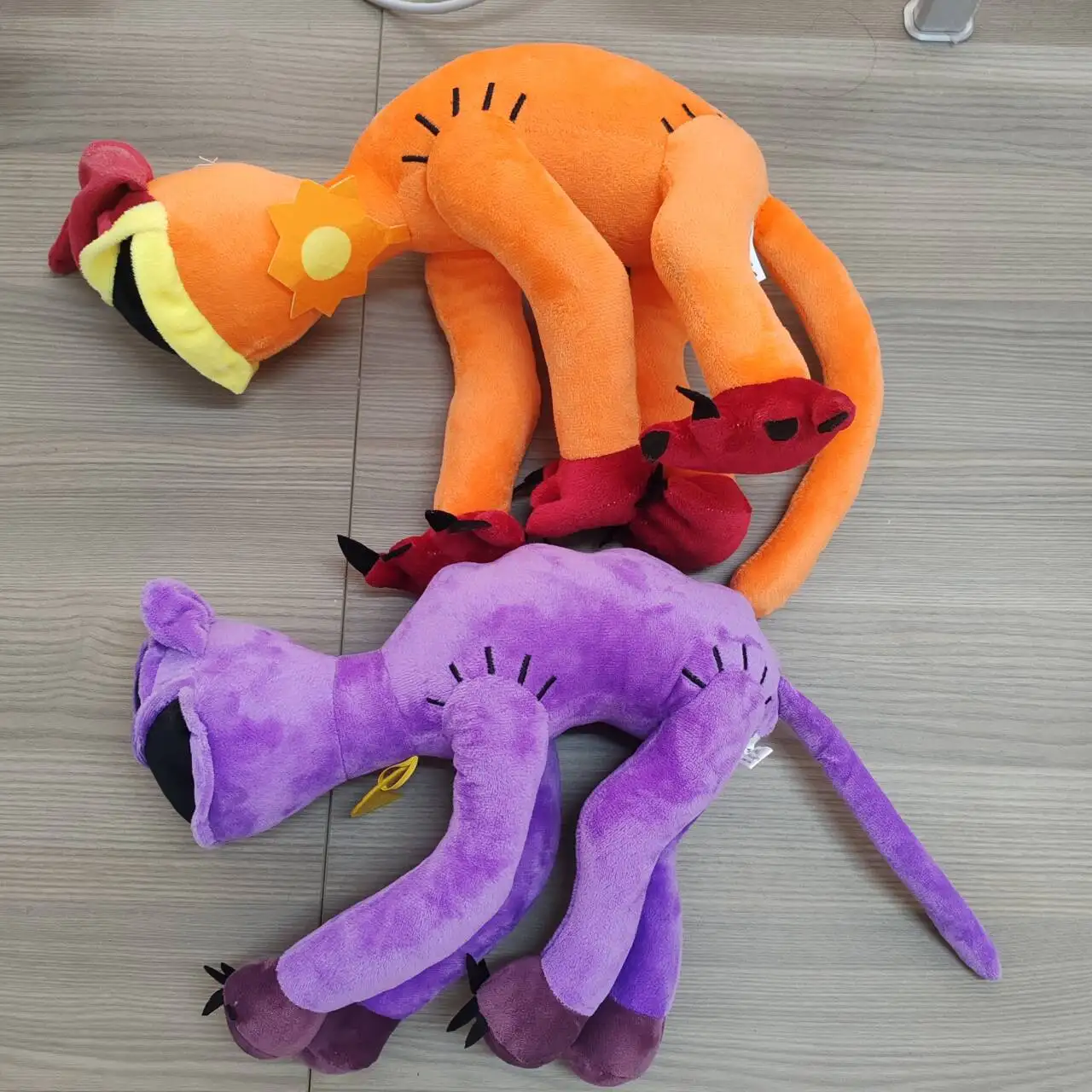 Kawaii Morbido Farcito Bearhug Peluche Bambola Bichli Sorridenti Design Catnap Dogday Peluche per Bambini Decorazione Regalo per Bambini