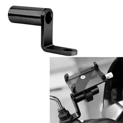 Aluminum Alloy Bicycle Motorcycle Rearview Mirror Mount Handlebar Stand Adapter Mobile Phone Holders Headlight Expansion Bracket