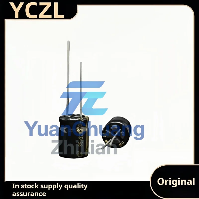 10PCS new original genuine RFO 35v220uF gold audio fever imported electrolytic capacitor volume 10*12.5