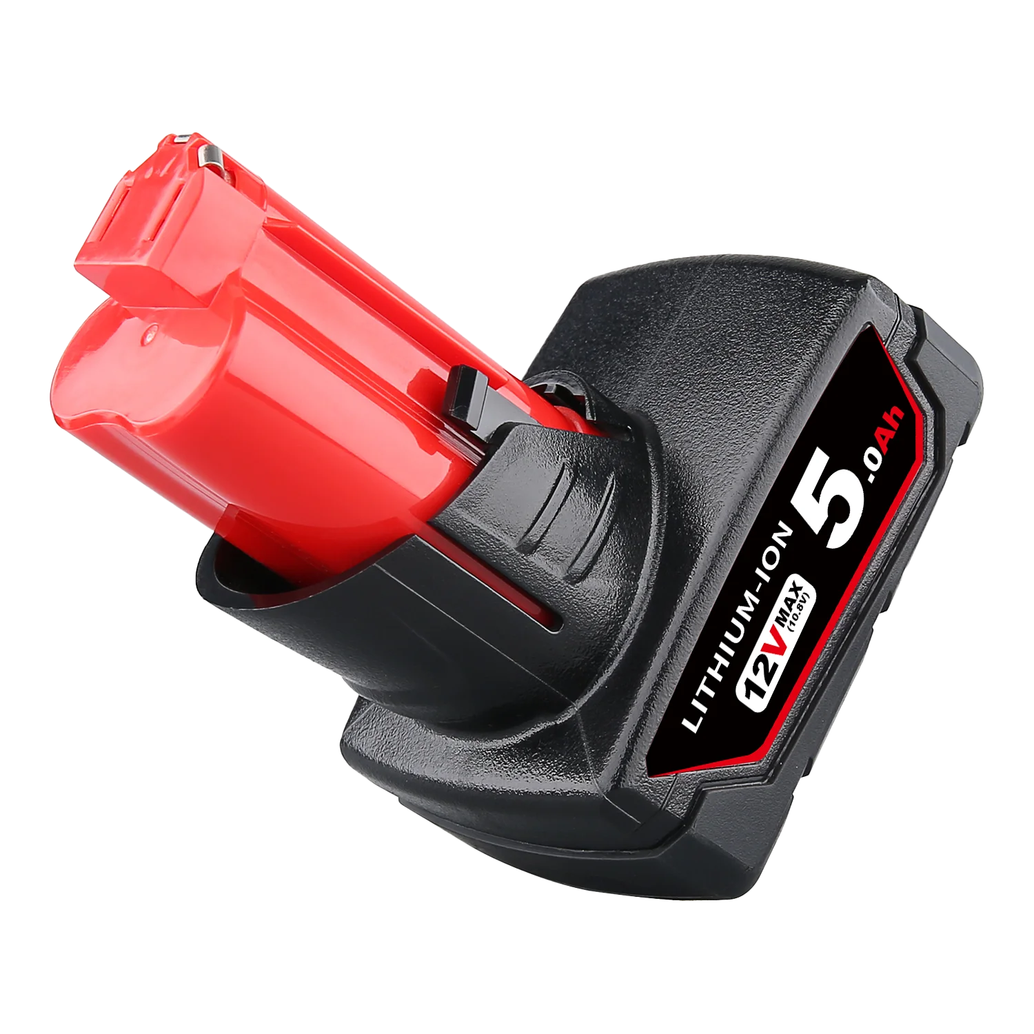 Vanon 2Pack 5.0Ah 12V M12 Baterai Lithium Pengganti untuk Milwaukee 48-11-2460 48-11-2411 48-11-2420 Pin Baterai Alat Listrik Tanpa Kabel
