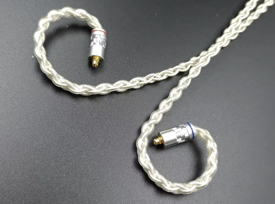 7n 단결정 구리 은도금 와이어, MMCX 0.78mm, IE900 1.2 계량기