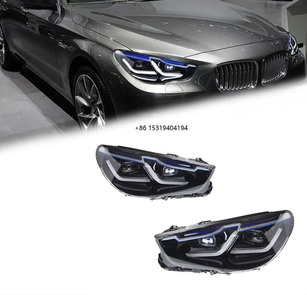 

5 Series F07 GT 5GT Headlamp 2010-2017 LED Engine Headlight Daytime Running Light Car Accessories