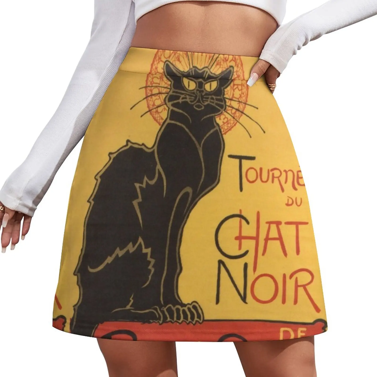 

Soon, the Black Cat Tour by Rodolphe Salis Mini Skirt women's golf wear summer Womens dresses women's skirts trend 2023