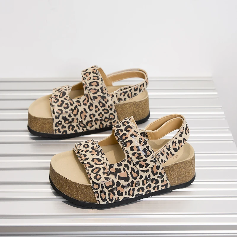 

AIYUQI Women's Summer Sandals 2026 New Summer Genuine Leather Platform Sandals Fashiona Women's Sandals