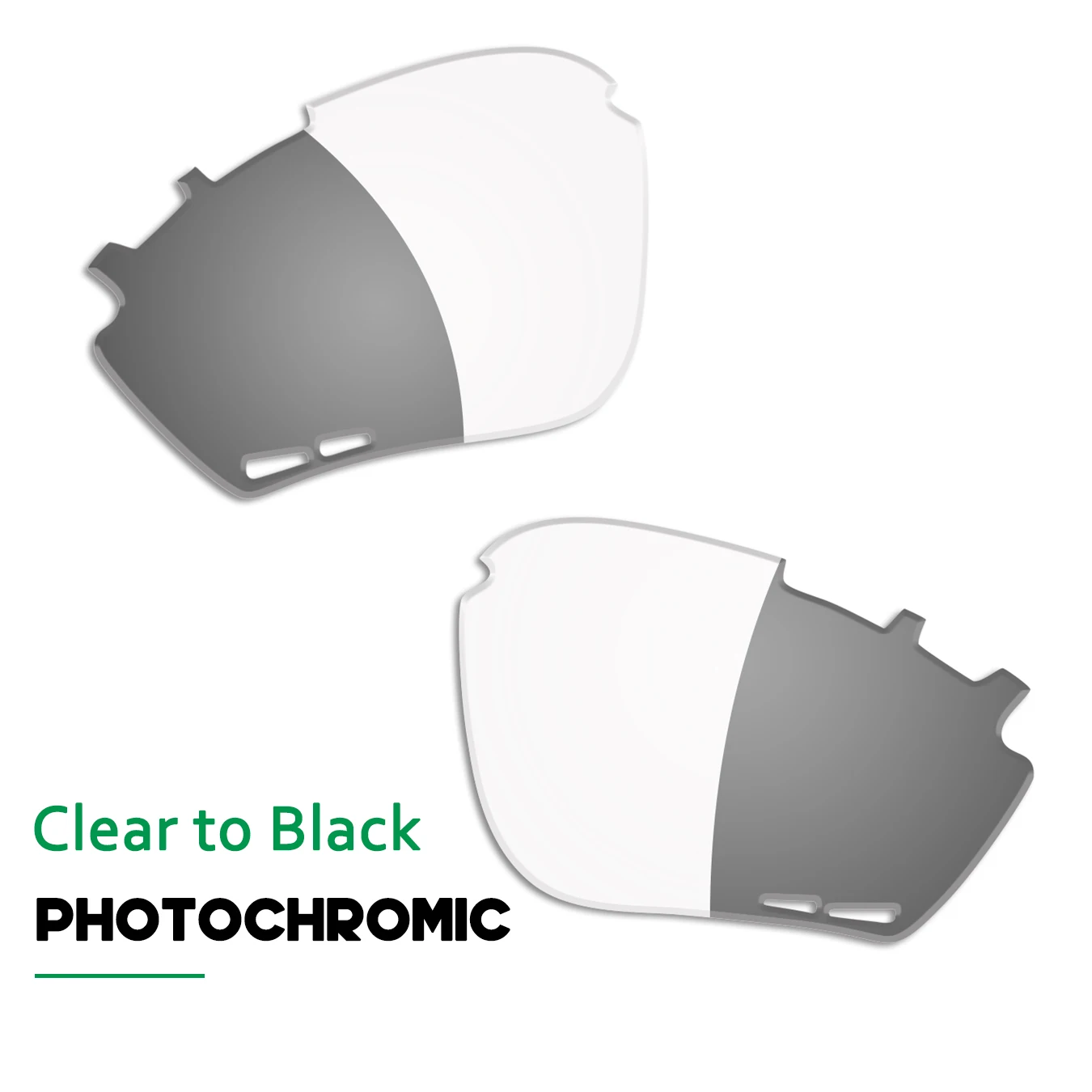 Transition Replacement Lenses for Rudy Project Propulse Sunglasses - Multiple Color Options