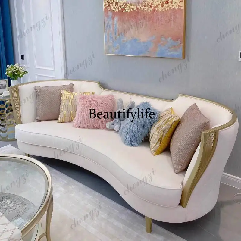 

Italian Living Room Sofas Designer Gold Luxury Floor Sofa Living Room Bean Corner Banken Woonkamer Furniture For Home