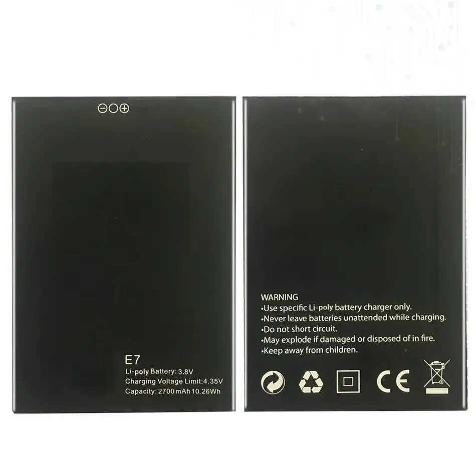 

Прочный аккумулятор для мобильного телефона Blackview E7 E7S 2700 мАч