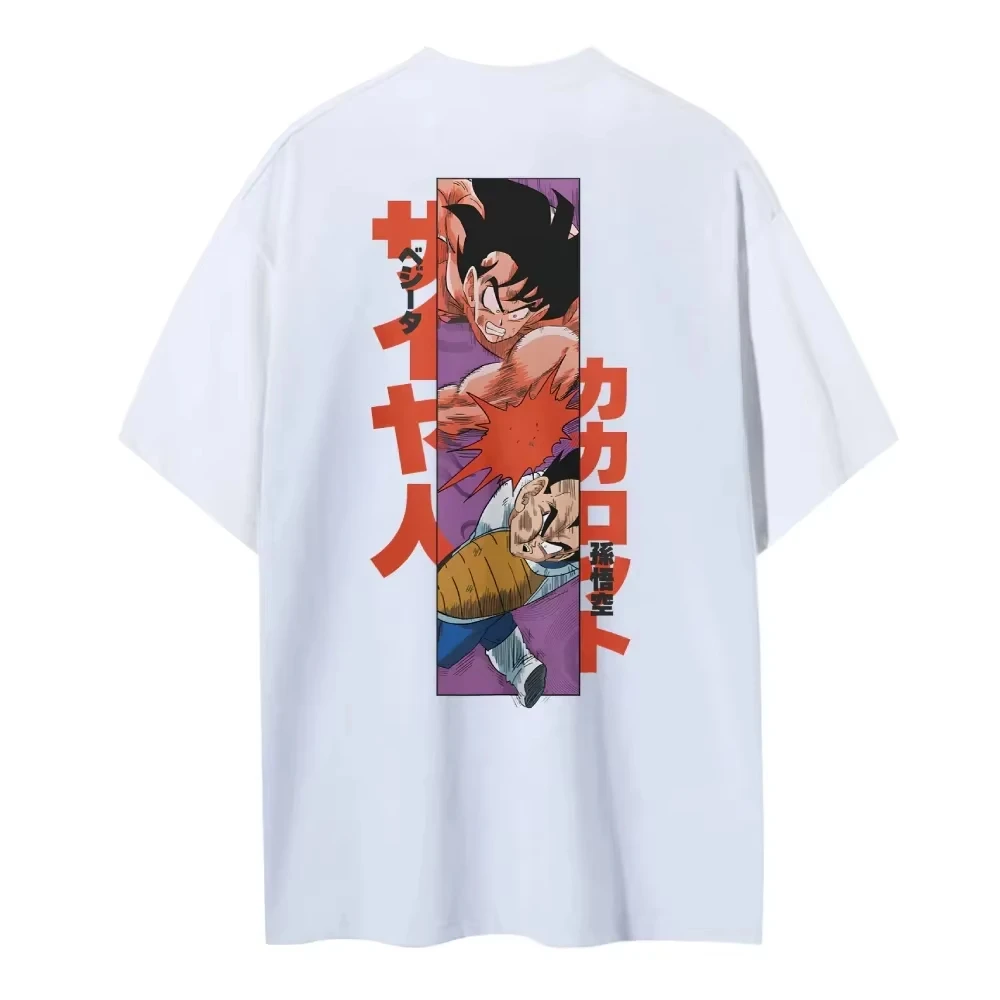 

Летняя футболка Wukong с короткими рукавами и принтом Dragon Ball 2025 года, последняя классическая мужская и женская уличная одежда из чистого хлопка в стиле аниме