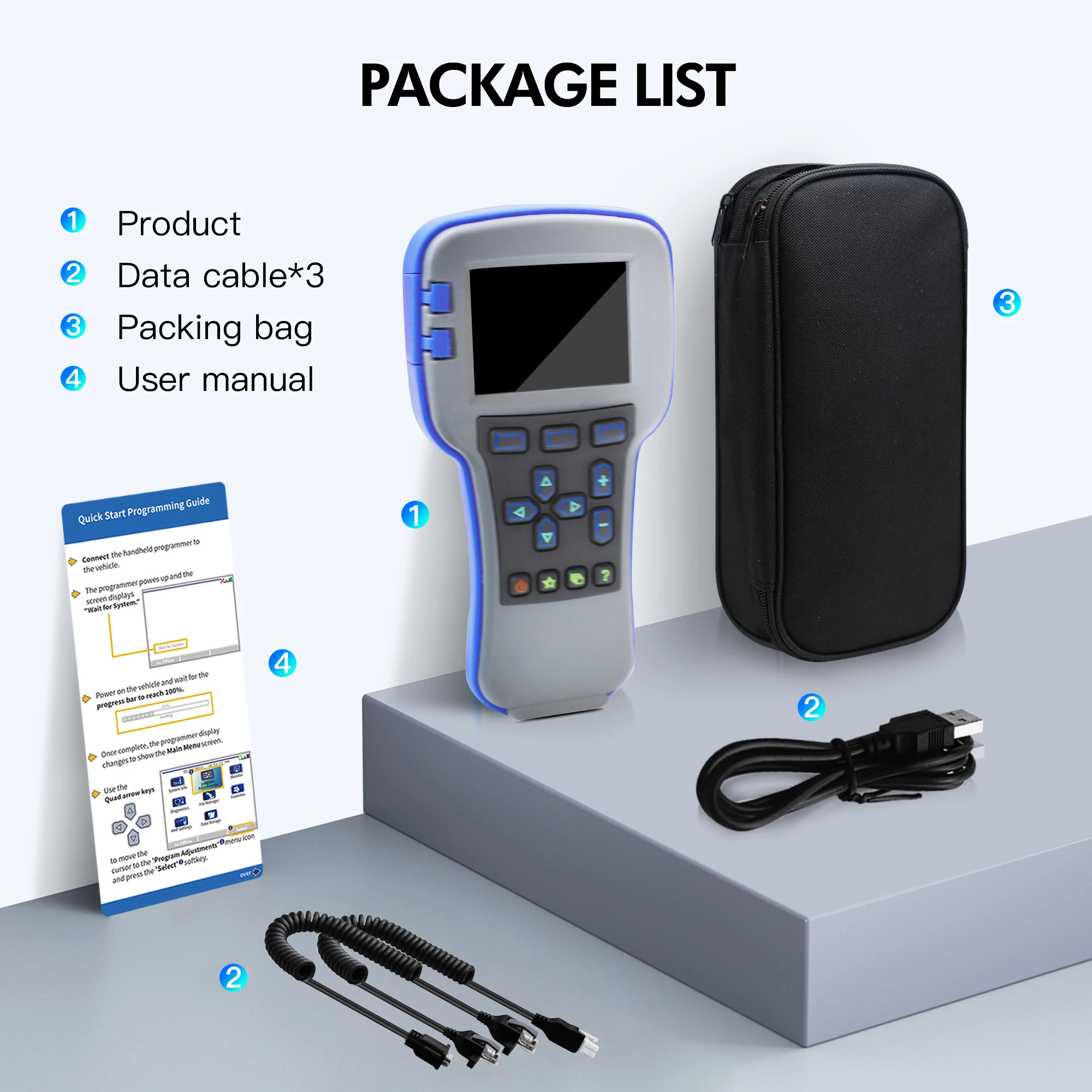 Handheld Controller Programmer 1313-4401 1311-4401 Compatible with Curtis Electric Forklift 1313 Pogrammable Motor Controllers