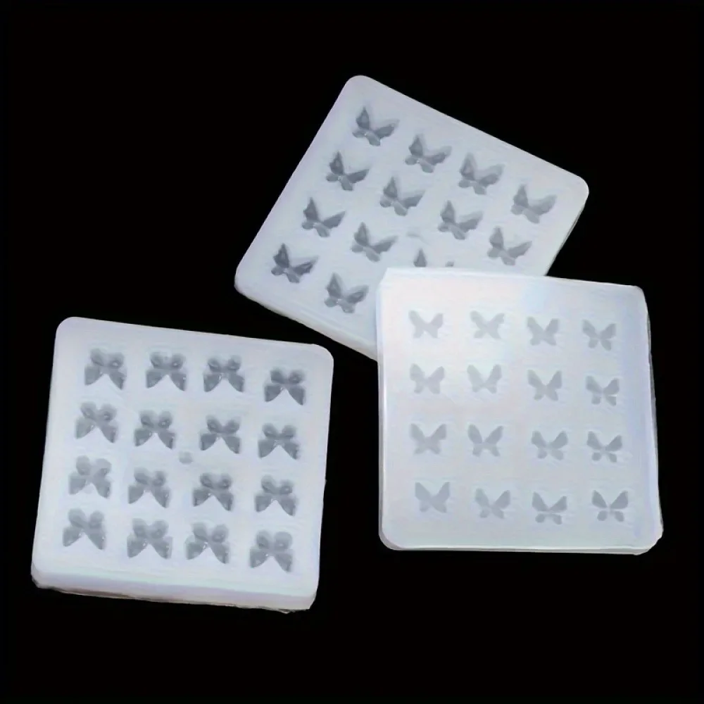 1pc DIY Schmetterling Schmuck form-erstellen Sie einzigartige Epoxidharz Charms mit haltbaren, versa tie Silikon Bastel form – Detail 3