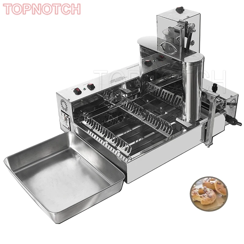 4 Rows Stainless Steel 110V 220V Electric Automated Donut Doughnut Machine