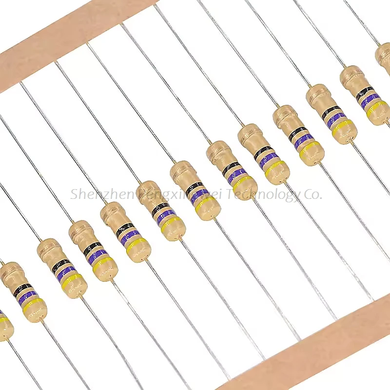 200pcs 0.25W 1/4W 5% Carbon Film Resistor 1 1.2 1.5 10 12 15 100 120 150 Ohm R K 1R 1R2 1R5 10R 12R 100R 1K 10K 100K 0.1R-1M