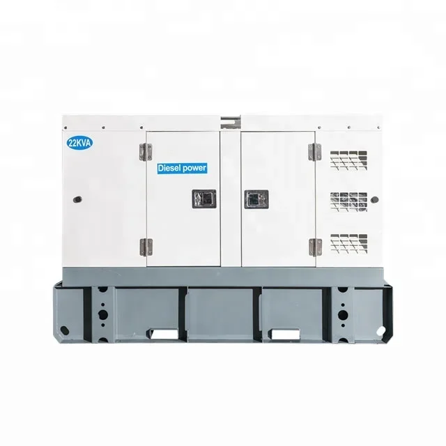 Customized High Quality 15 Kva Silent Soundless Natural Gas Turbine Power Alternator Genset Diesel Generator Set For Home