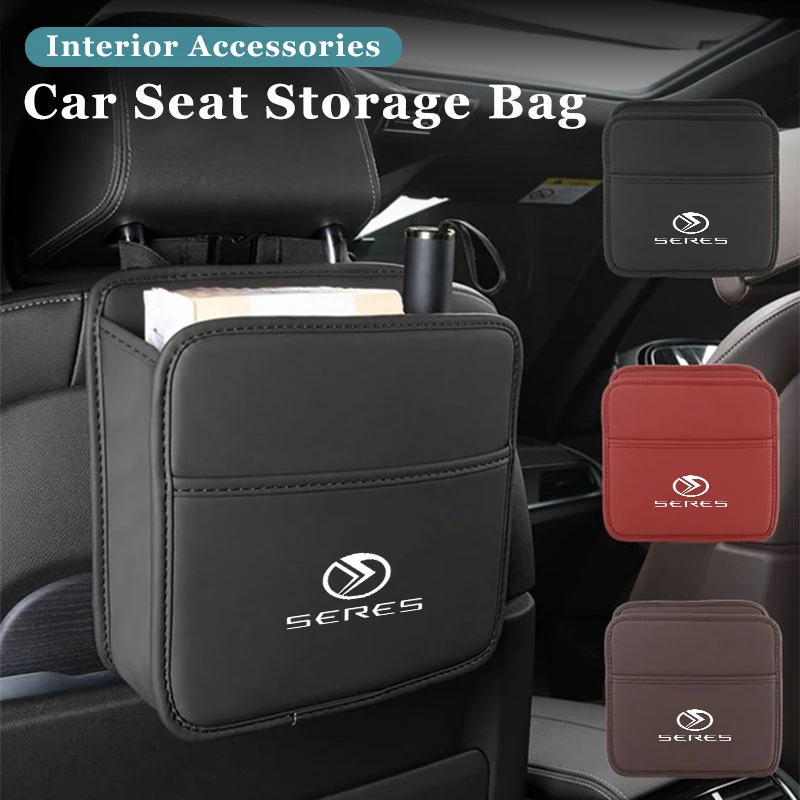 

Car Seat Back Storage Bag Hanging Organizer Bag Multi-Functional Back Seat Organizer For Seres M5 M7 2023 2022