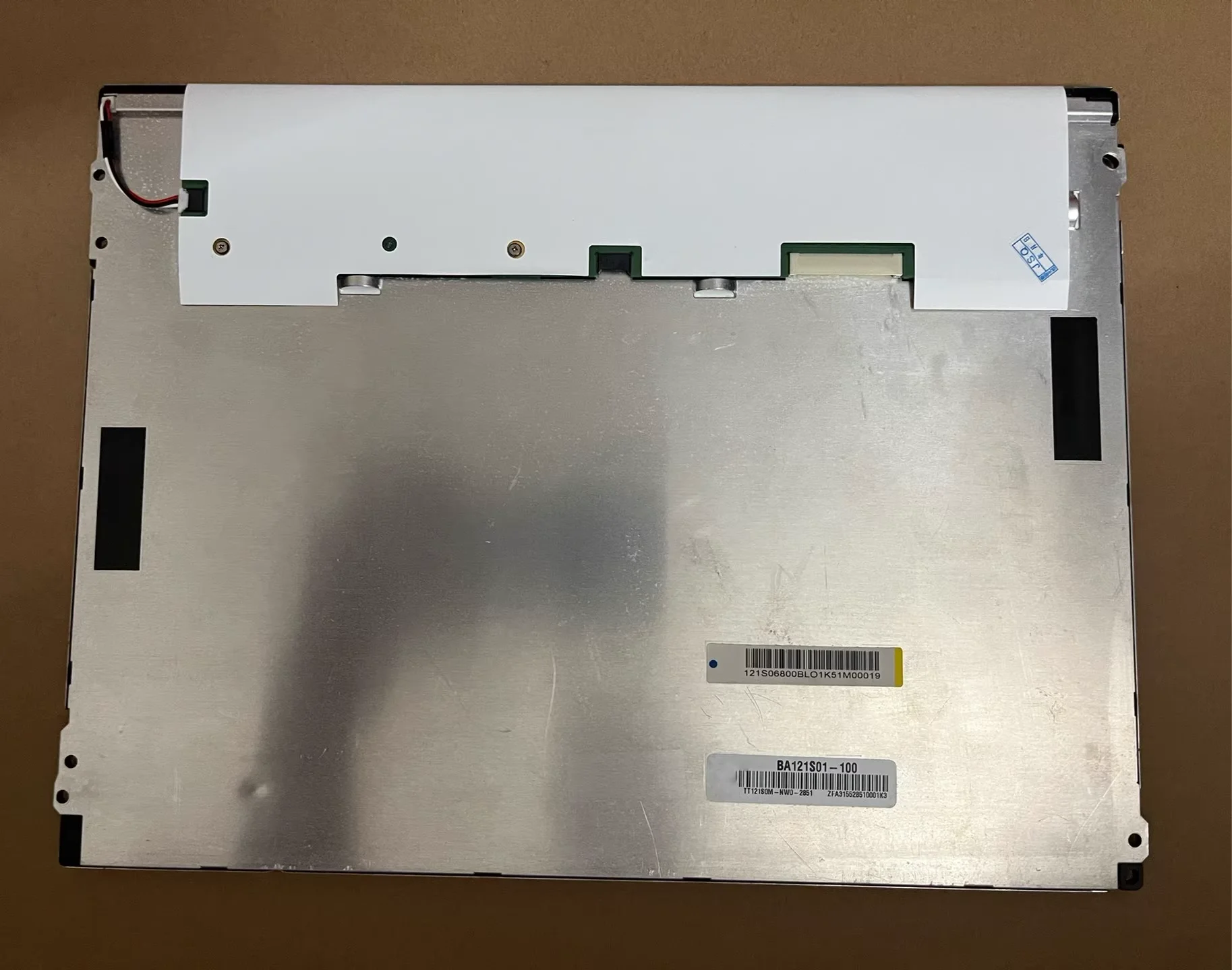 

12,1-дюймовая ЖК-панель дисплея BA121S01-100, проверка на складе показывает нормальное состояние.