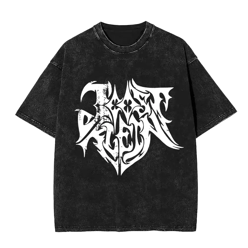 

Washed Vintage Joost Klein Metal Logo T-shirt Europapa 2024 Eurovisions Song Contest Tshirt Men Women Fashion Oversized T Shirt