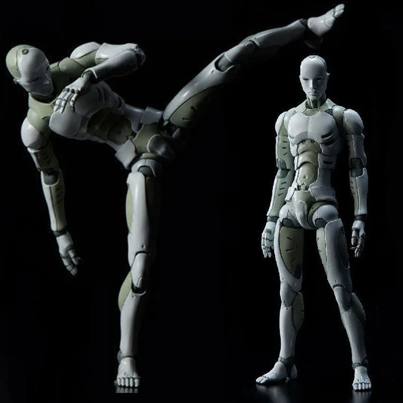 

Heavy Industries Synthetic Human Figure 1/6 Scale Black Action Figure Anime Model Movable Joint Collectible Christmas Gifts