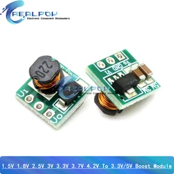 0.9-5V To 5V DC-DC Step-Up Power Module Voltage Boost Converter Board 1.5V 1.8V 2.5V 3V 3.3V 3.7V 4.2V To 5V