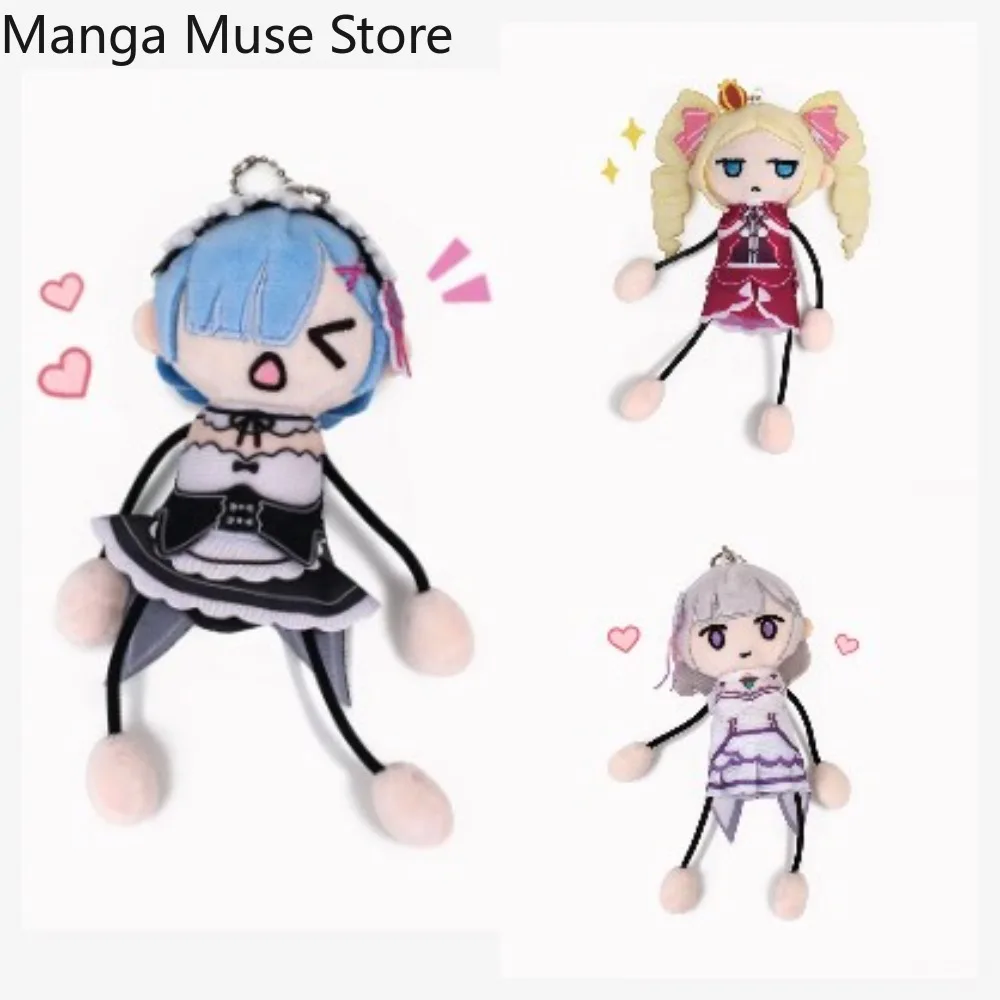 Re:Zero kara Hajimeru Isekai Seikatsu Rem Cotton Doll Plush Charm Anime Figure Display Show Collection Halloween Fans Gift Soft