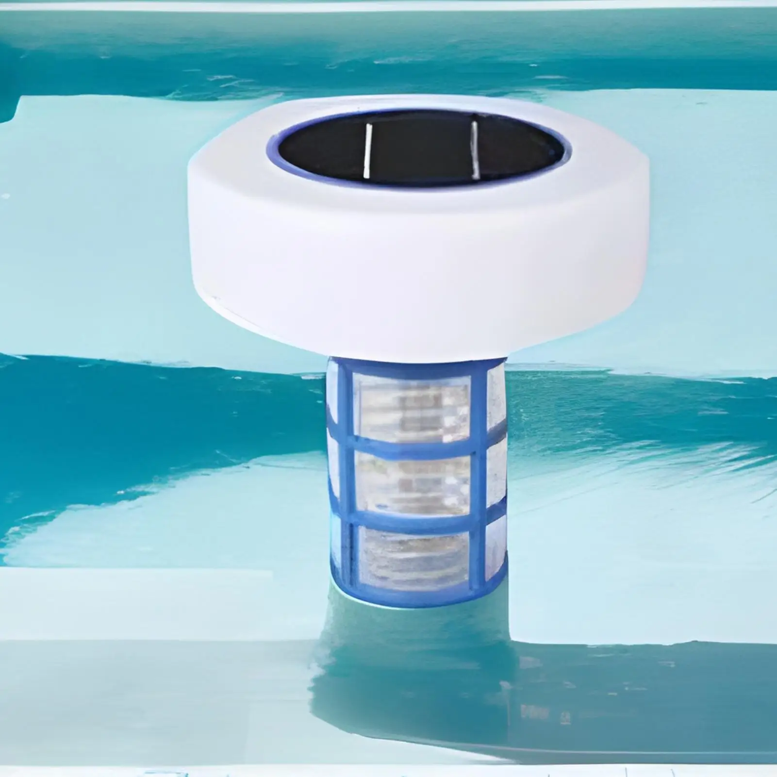 Copper Pool Ionizer Floater Keeps Pool Cleaner and Clear Floating Pool Cleaner Eliminate Algae Copper Ionization Up To 35000 Gal