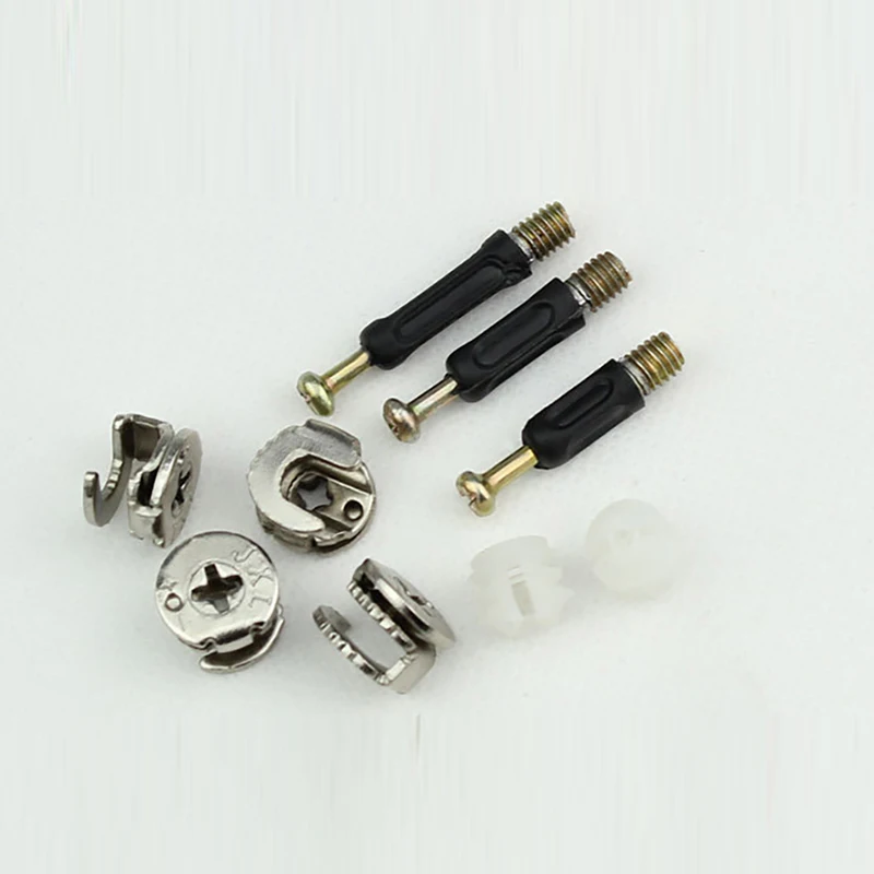 

Zinc Alloy Three In One Connector Furniture Cabinet Hardware Accessories Three In One Eccentric Wheel Furniture Hardware Connect