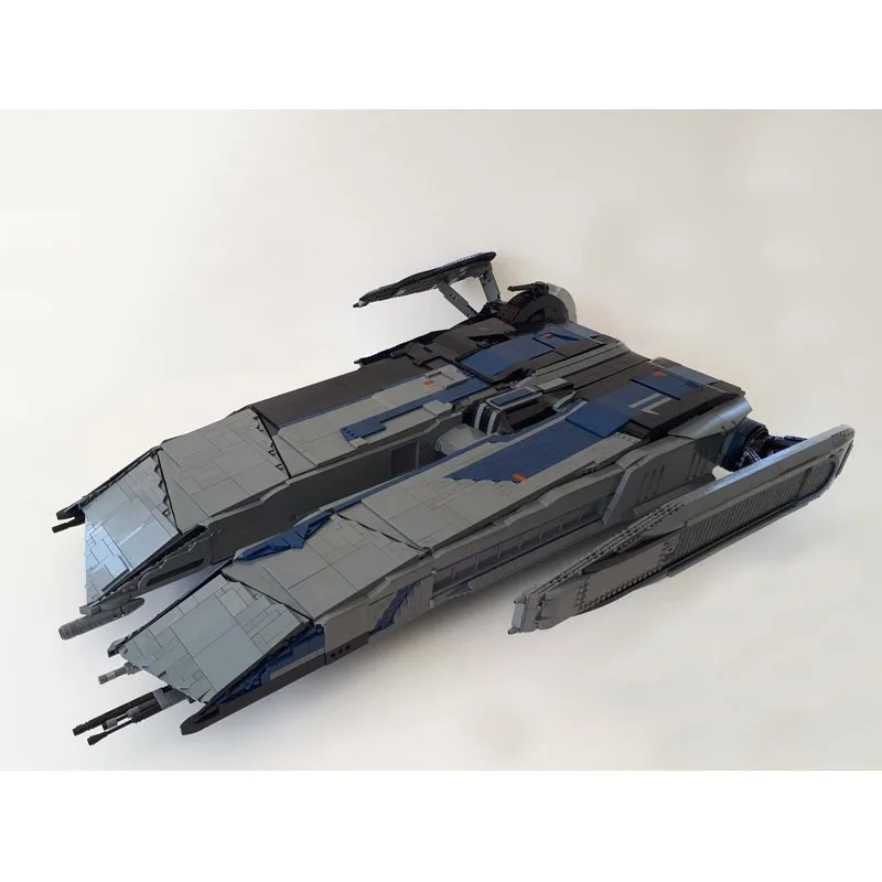 MOC-108321 نموذج مكعبات بناء سفينة الفضاء الخارجي الكلاسيكي الجديد 9222 قطعة - هدية عيد ميلاد وكريسماس للأولاد والأطفال #4