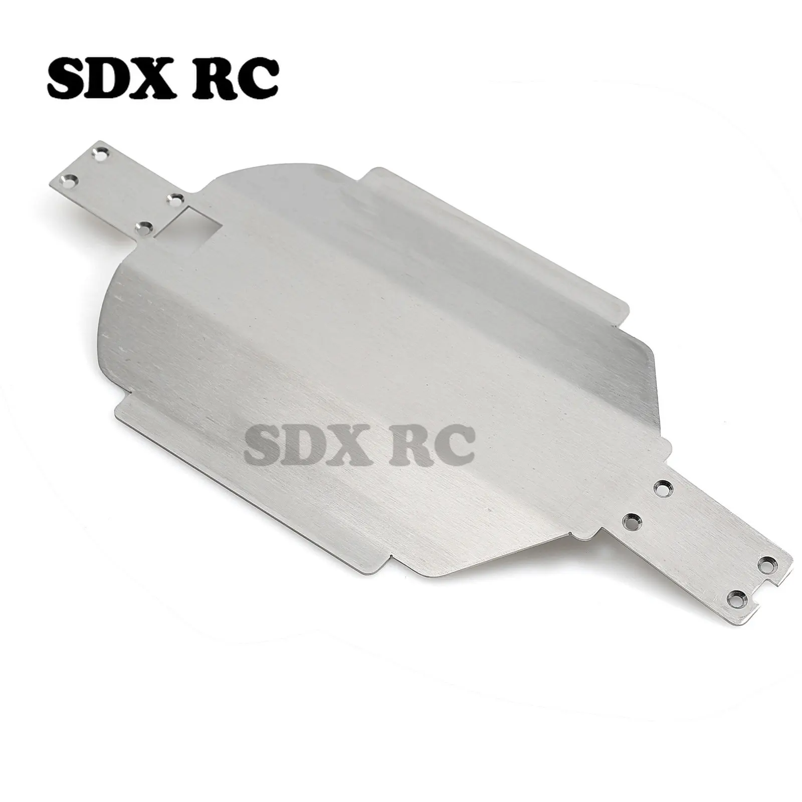 

MJX 16207 16208 16209 16210 H16 Stainless Steel Skid Plate Chassis Armor Gearbox Protector 1/16 RC Car Upgrade Parts