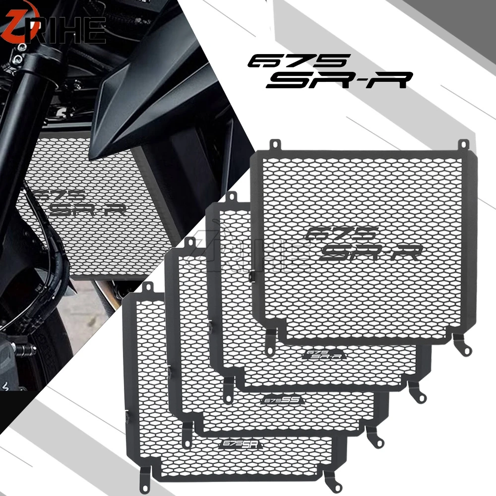 

FOR CFmoto CFMOTO 675SR-R 675NK 675SR 675SS 2024 2025 675 SS NK SR Motorcycle Radiator Grille Cover Guard Protector Accessories