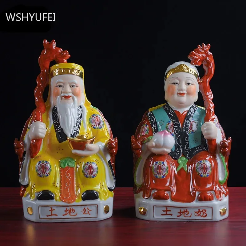 

Traditional Ceramics Sculpture Home Decor Living Room Wine Cabinet Feng Shui Ornaments Shop Auspicious Decoration Accessories