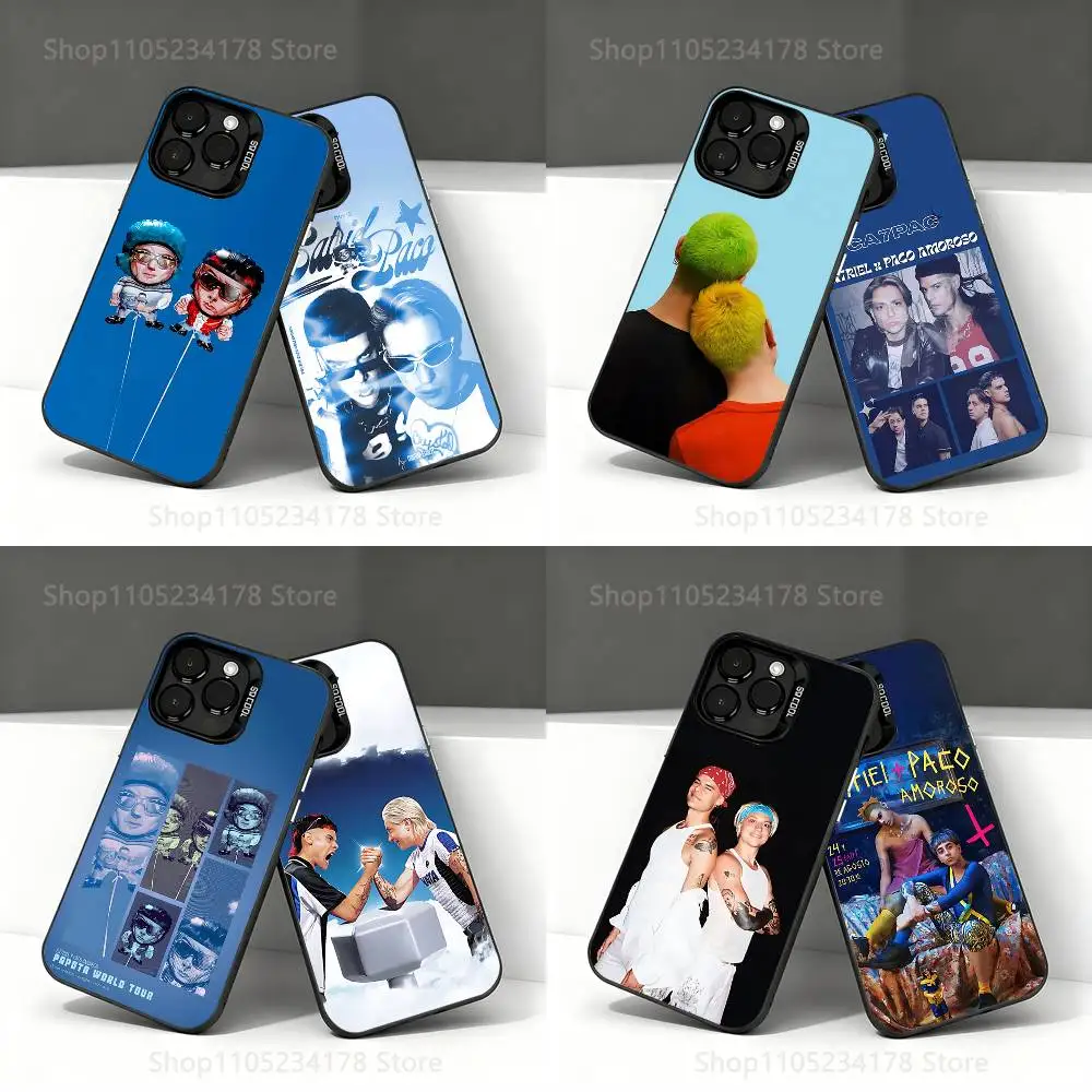 

Paco Amoroso Ca7rie Phone Case For iPhone 17,16,15,14,13,12,11,Pro,Max,Plus,E,Air,Mini Black Tpu IMD Cover