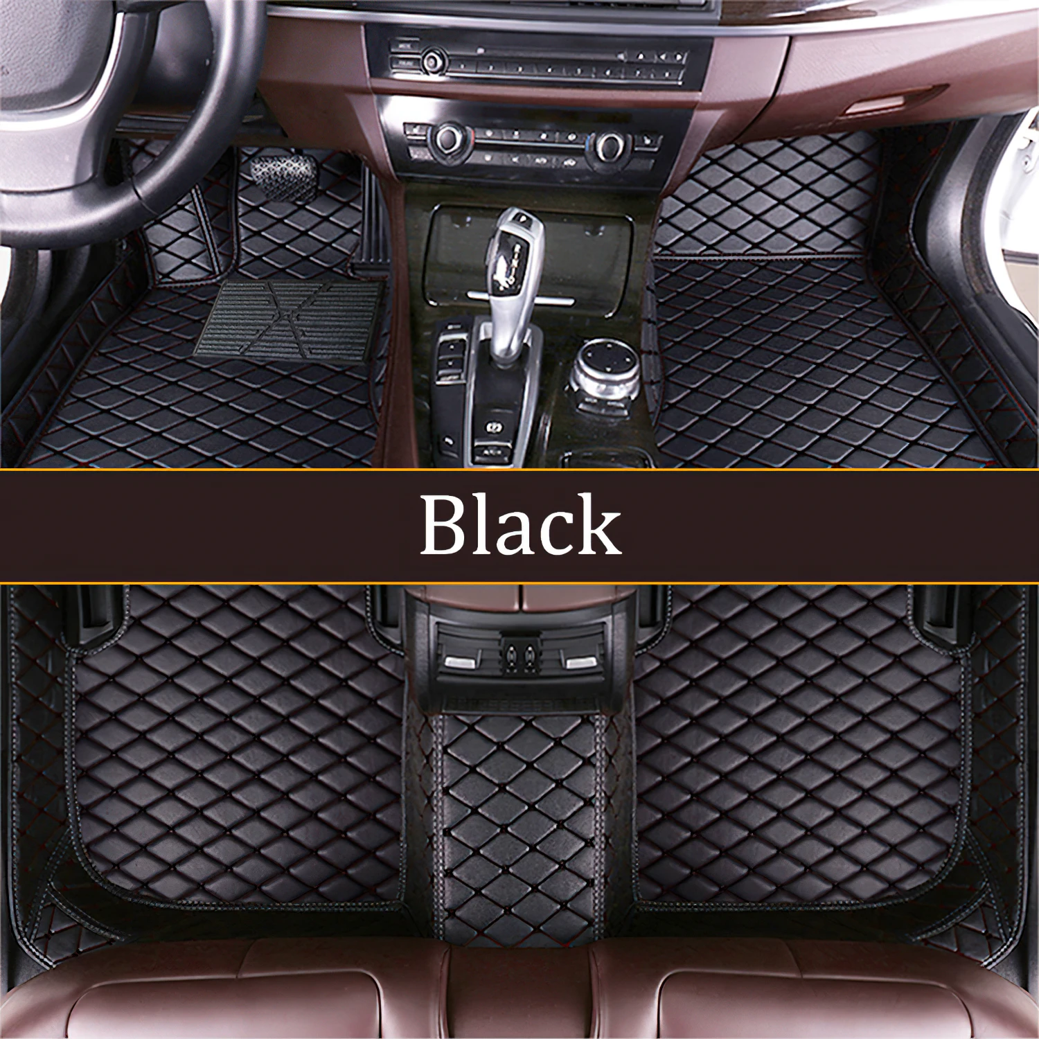 

Для Hyundai Veracruz 2012 2011 2010 2009 2008 2007 автомобильные коврики авто кожаные коврики коврики для ног коврики