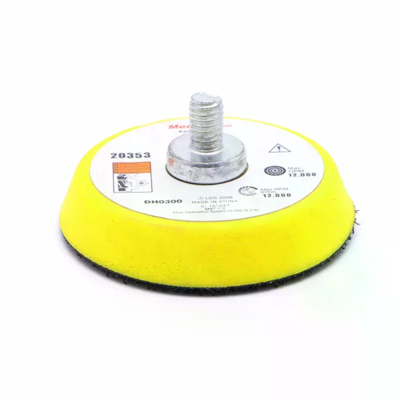 【New】2 Inch Disc Sanding Polish Polishing Pad Backer Plate 3mm Shank