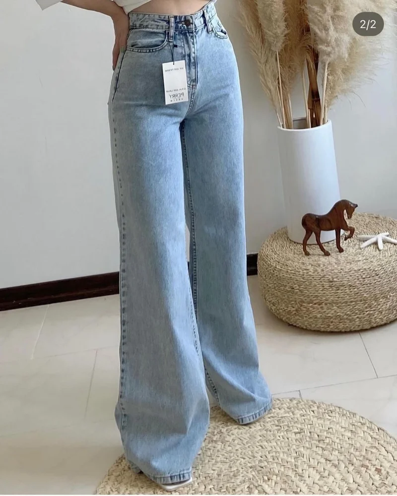 High Waisted Jeans Woman Street Hip Hop Vintage Washed Baggy Jeans Women Clothing Casual Wide Leg Versatile Pants Women Jeans