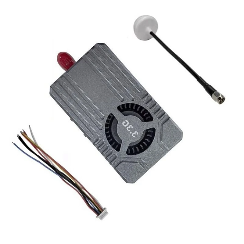 [NEW!A25P】 VTX-F14 3.3Ghz 10W 80CH FPV AV Wireless Transmitter Module
