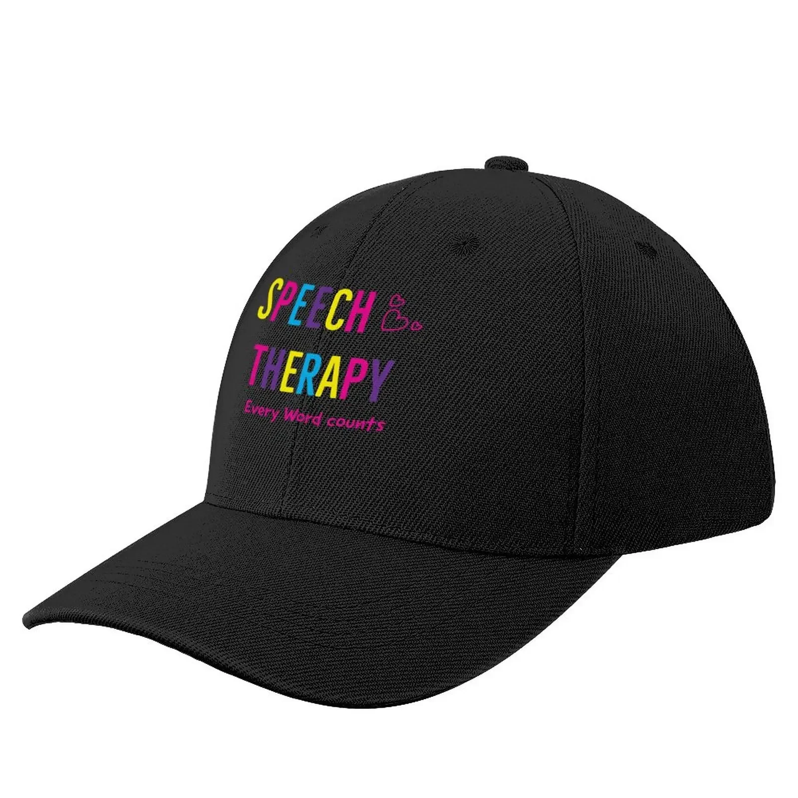 Speech Language Pathologist Outfit gift -Therapist - Speech Therapy -SLP Baseball Cap tea hats Woman Hats Men's