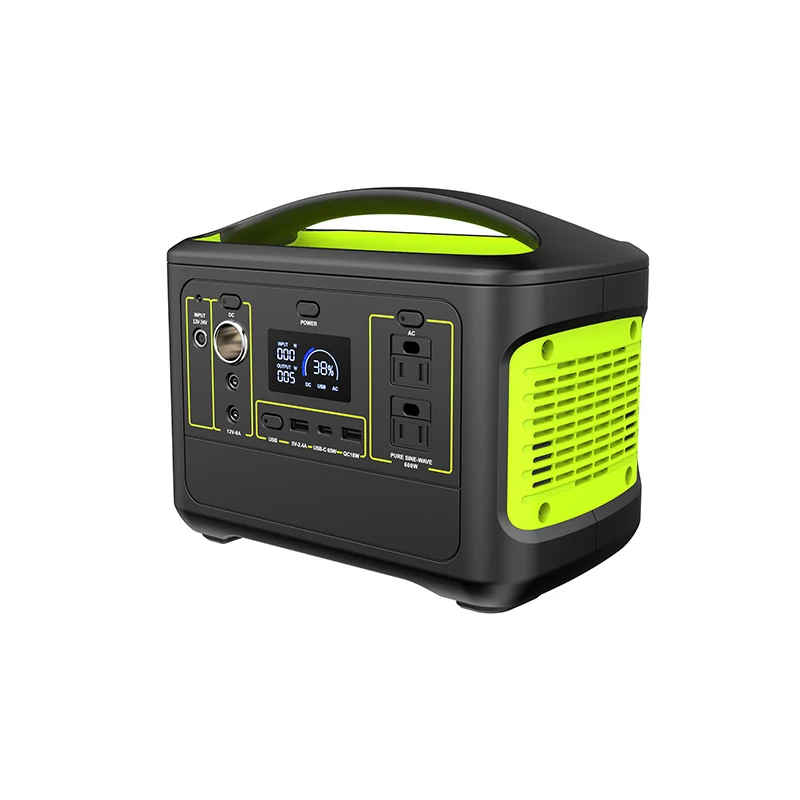 600W outdoor energy storage  high power 220V emergency power supply power station portable