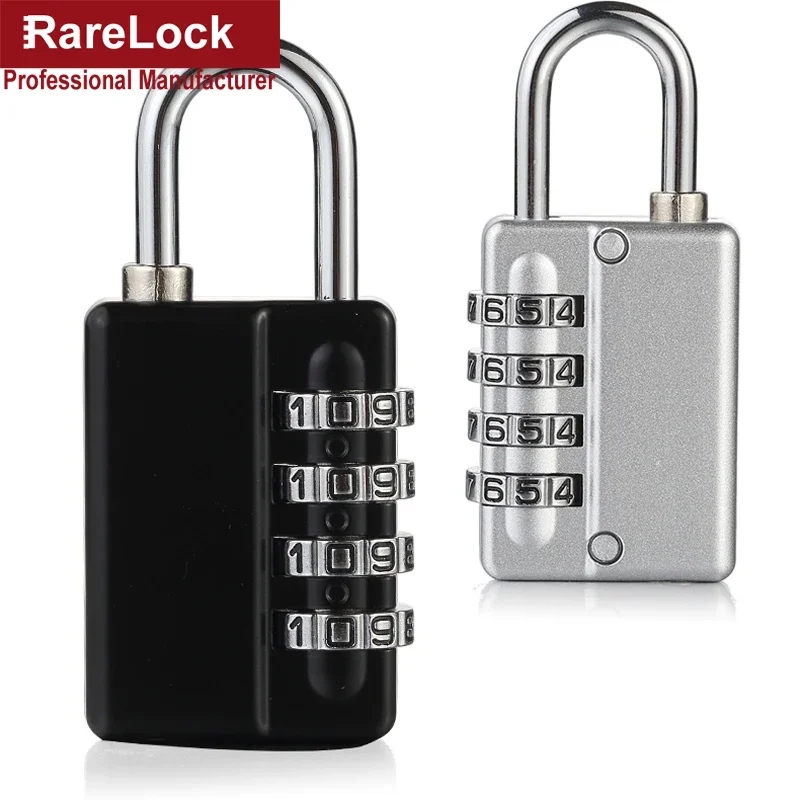 قفل مجمع مع مفتاح رئيسي 2 حجم اللون قفل برمز لصندوق الخزانة باب الصالة الرياضية لتقوم بها بنفسك Rarelock MMS459 H