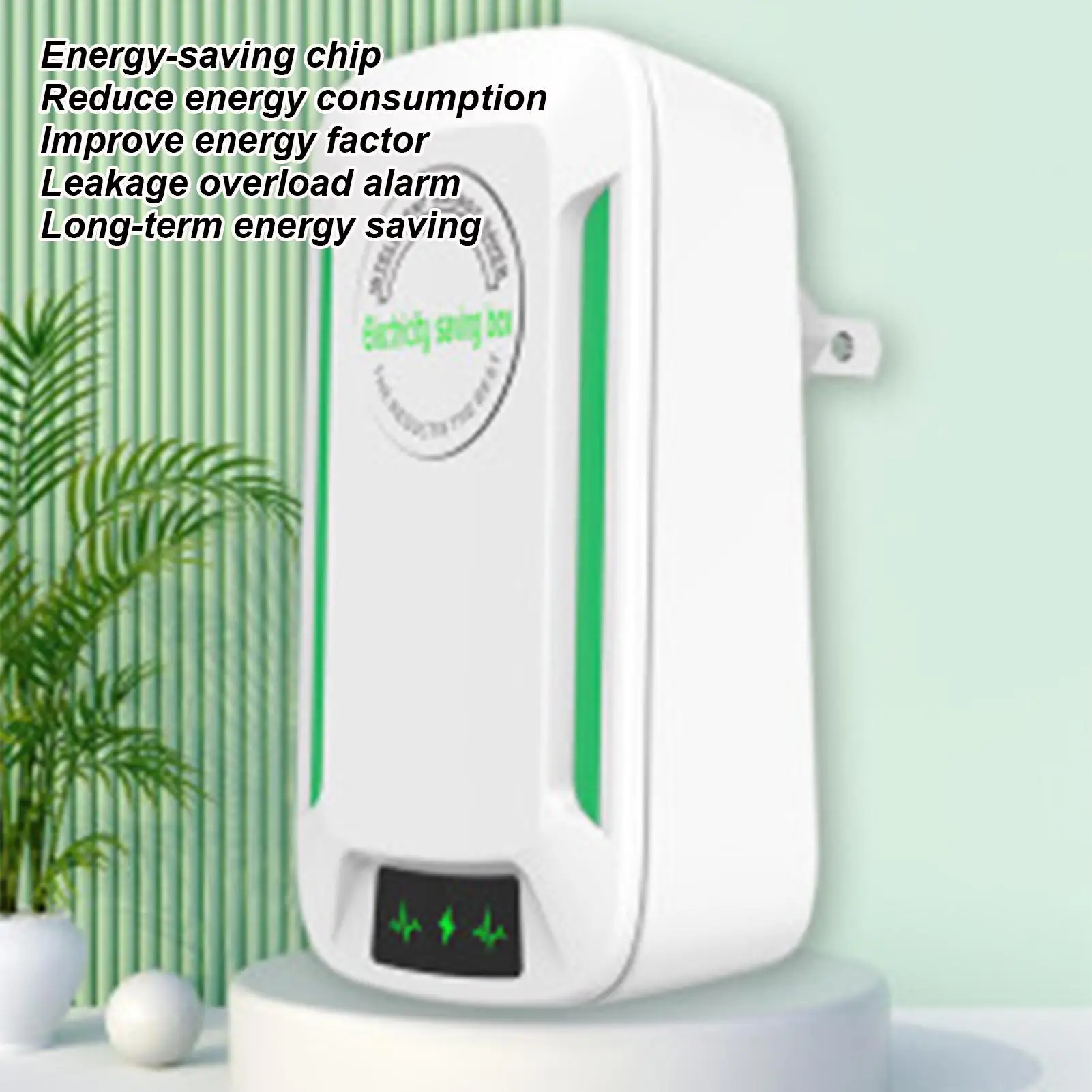 Electricity Saving Box-Intelligent Energy Saver Plug in Saving Device for Home, Stabilize Voltage 60KW high-powered EU/US/UK view 5