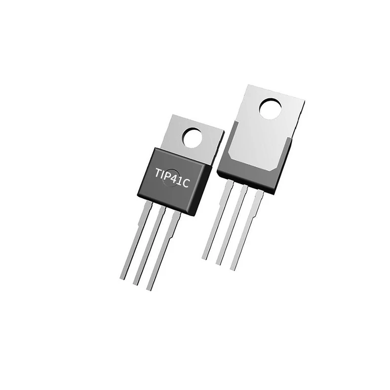 وحدة تركيب السطح TIP41C الدائرة المتكاملة 6A 100V TO-220 NPN #1
