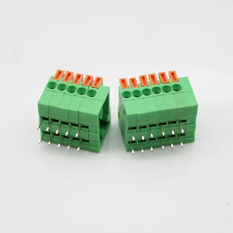 100PIN DG141R 2.54MM SPRING TERMINAL BLOCK KF141R SCREWLESS PRESS BUTTON TYPE FFKDS/H-2.54 Phoenix MX422