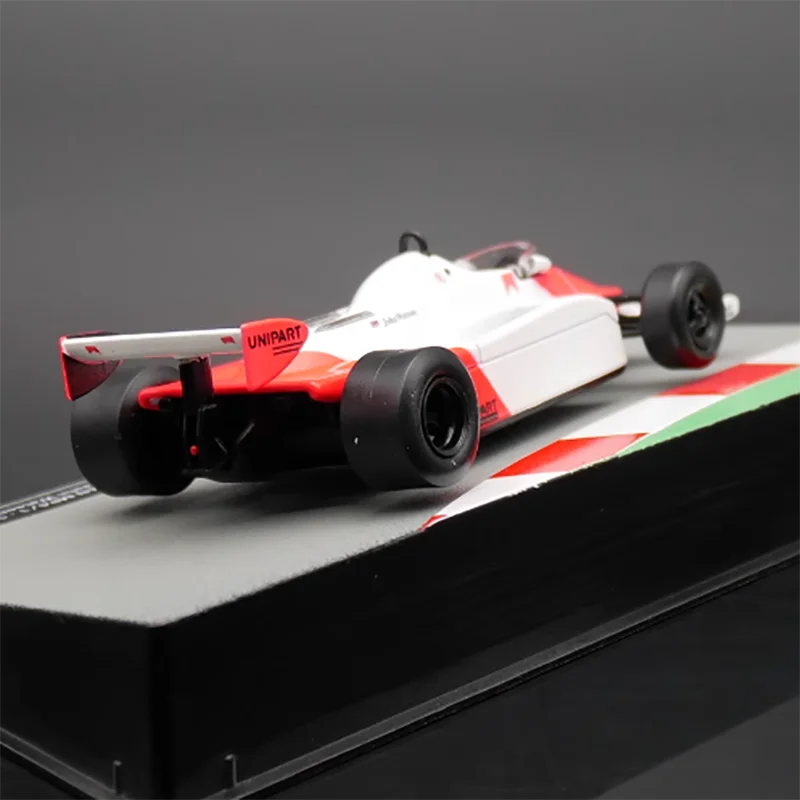 Diecast 1:43 Scale IXO F1 Racing MP4/1 1981 John Watson Alloy Vehicle Model Finished Simulation Collection Decoration Gift Toys