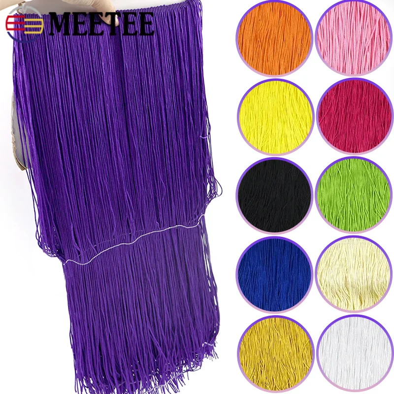 

5/10M 50cm Long Fringe Tassels Lace Dance Costume for Sewing Curtain Fringes Stage Decorative Trimming Tassel DIY Accessories